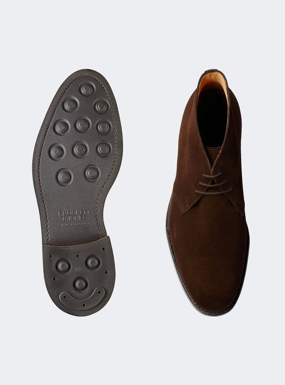 Crockett & Jones Chiltern - Dark Brown Suede