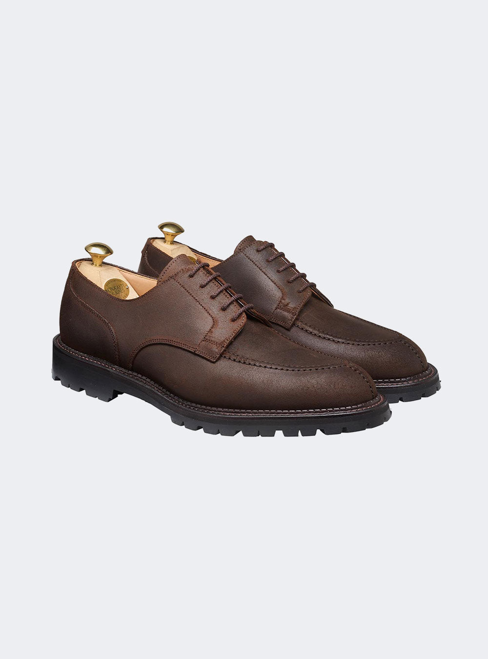 Crockett & Jones Denver - Dark Brown Rought-Out Suede