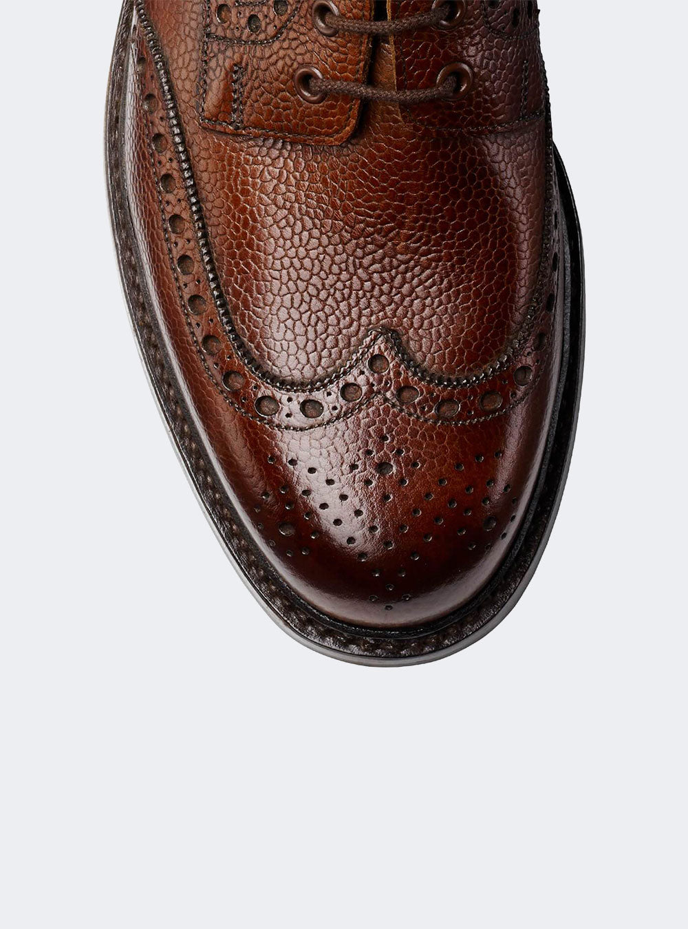 Crockett & Jones Islay - Dark Brown Scotch Grain