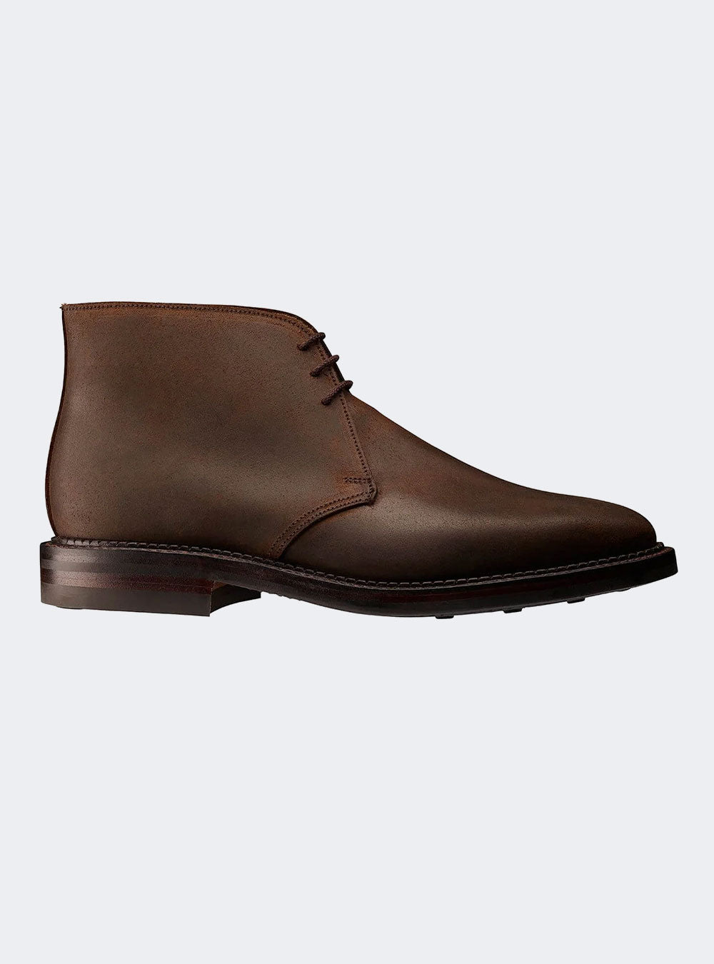 Crockett & Jones Molton - Dark Brown Rough-Out Suede