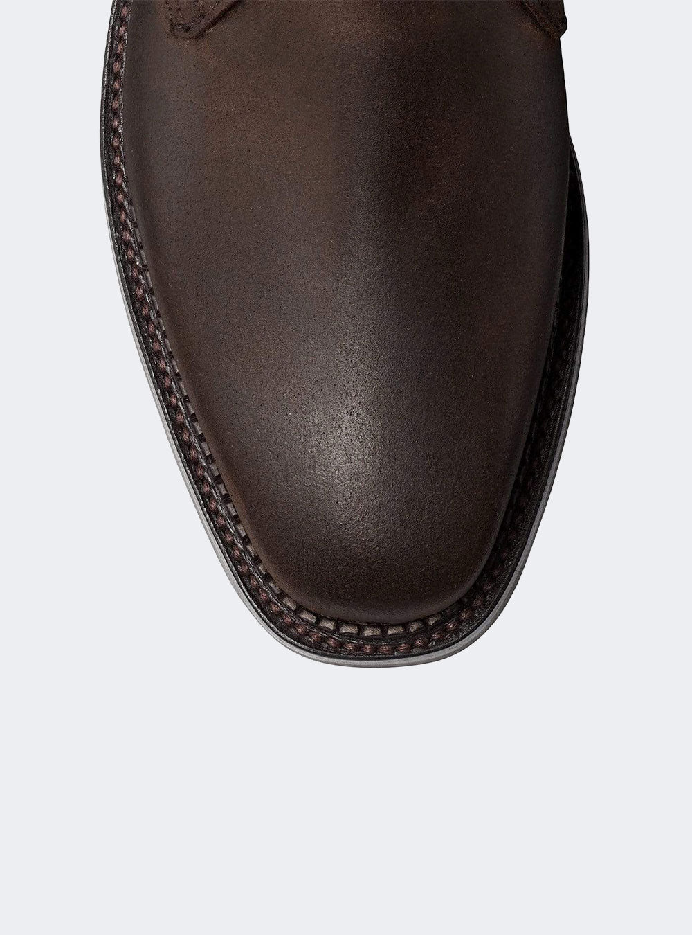 Crockett & Jones Molton - Dark Brown Rough-Out Suede
