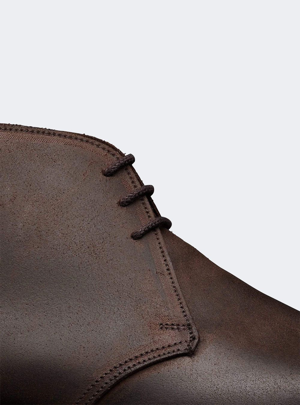 Crockett & Jones Molton - Dark Brown Rough-Out Suede
