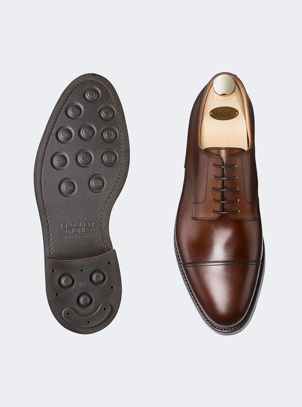 Crockett & Jones Ripon - Dark Brown Burnished Calf