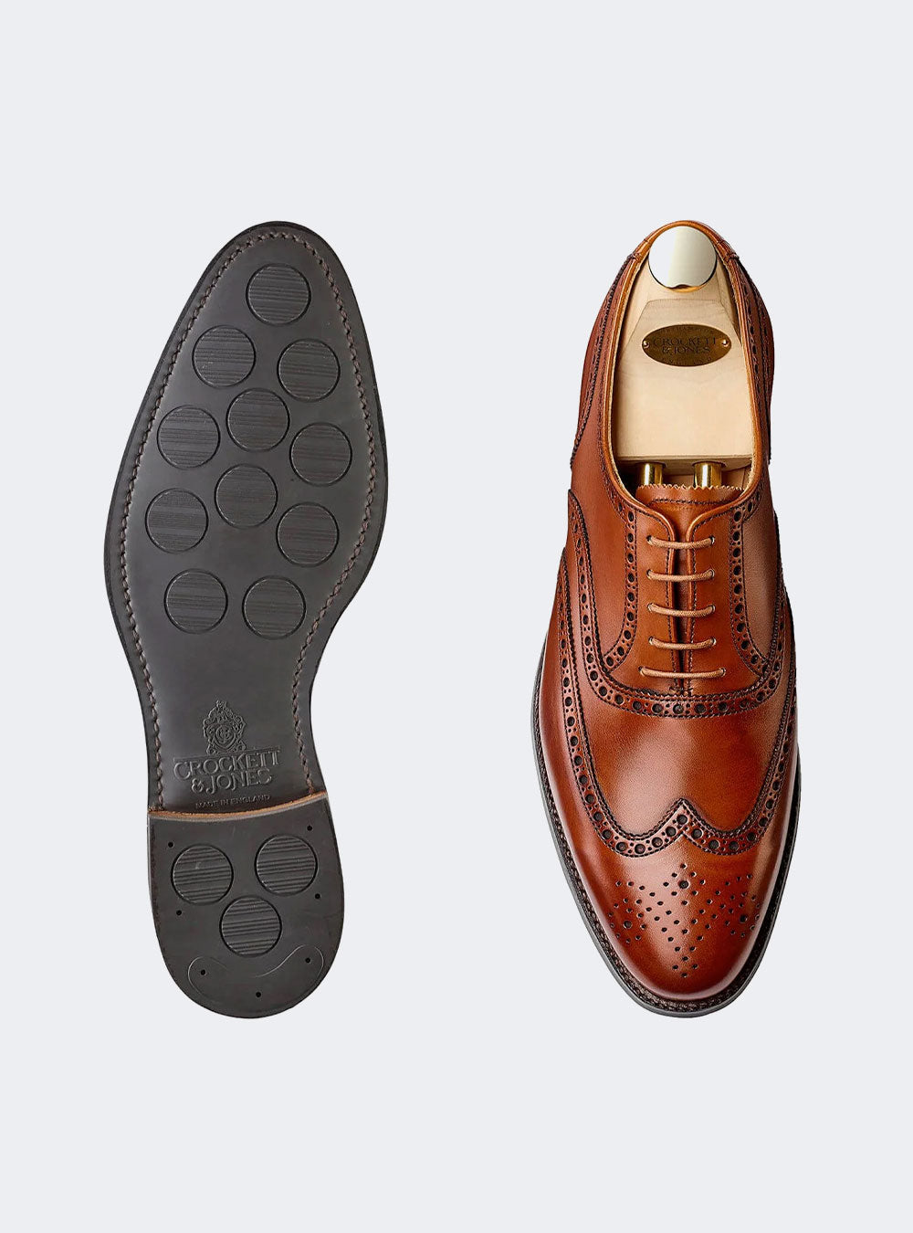 Crockett & Jones Westgate 2 - Tan Burnished Calf – O'Connors Calgary