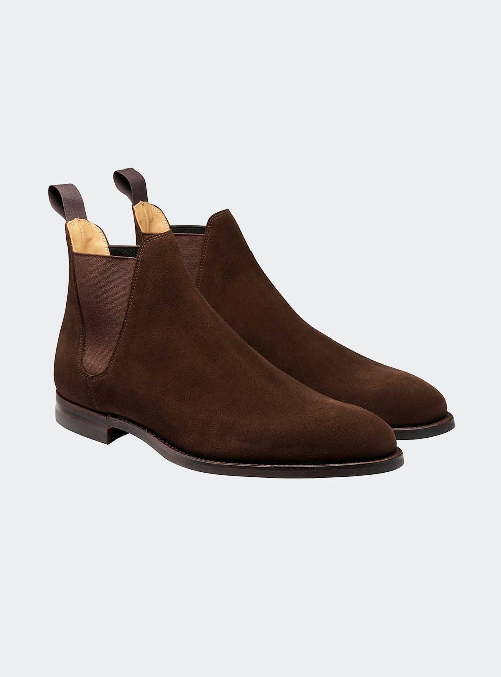 Crockett & Jones Chelsea 8 - Dark Brown Suede