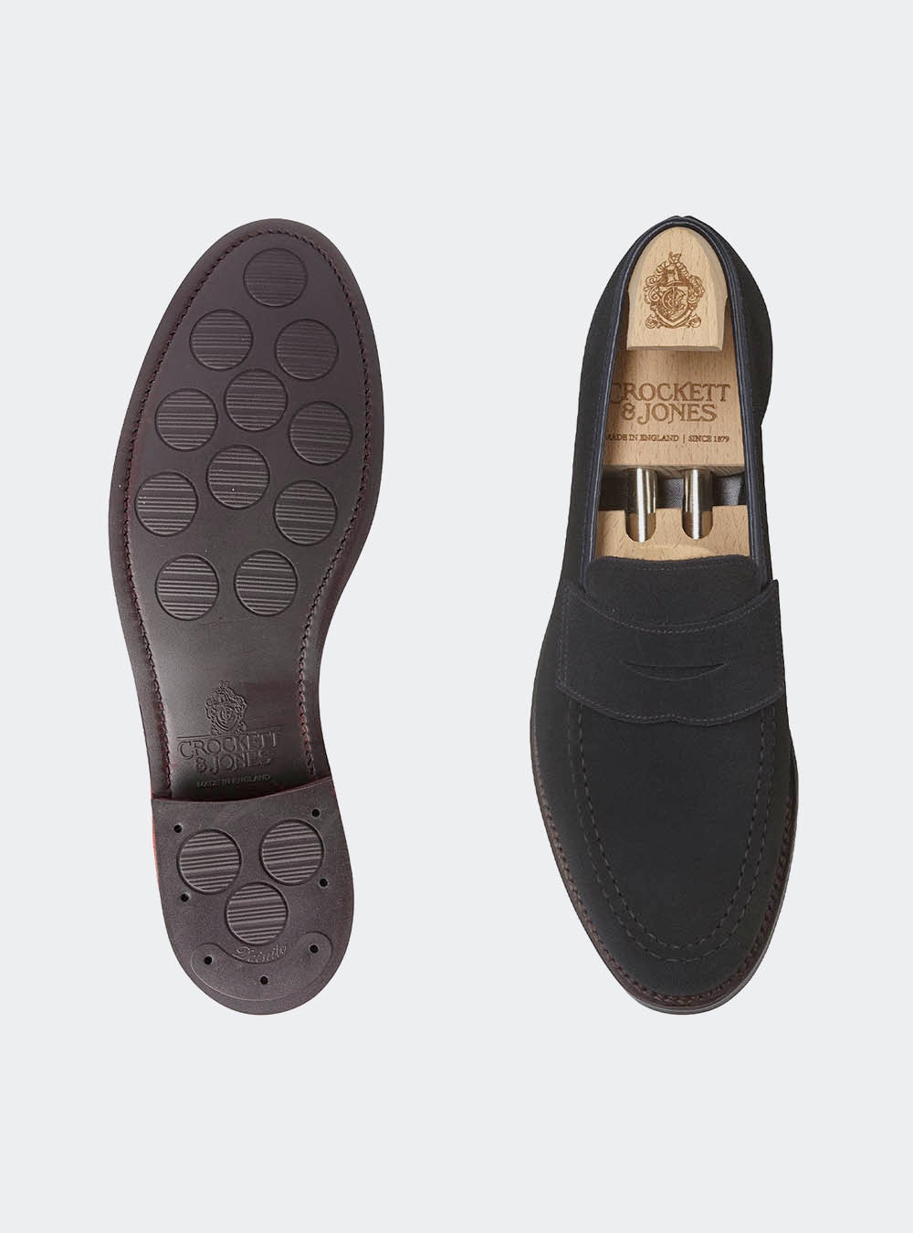 Crockett & Jones Harvard 2 - Navy Suede