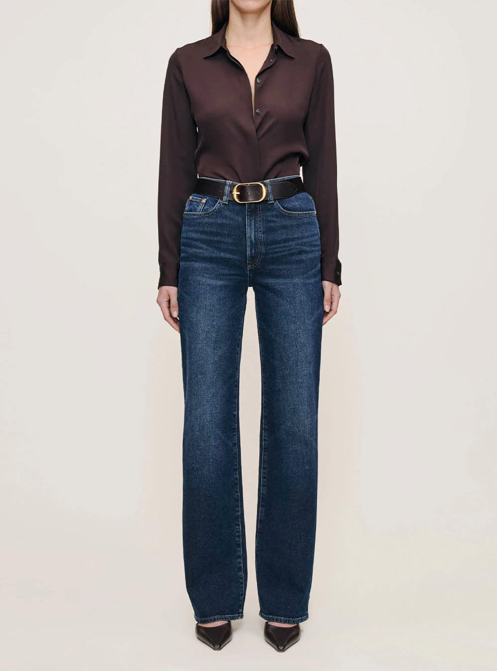 DL 1961 Karmine Refined Wide Leg Jeans