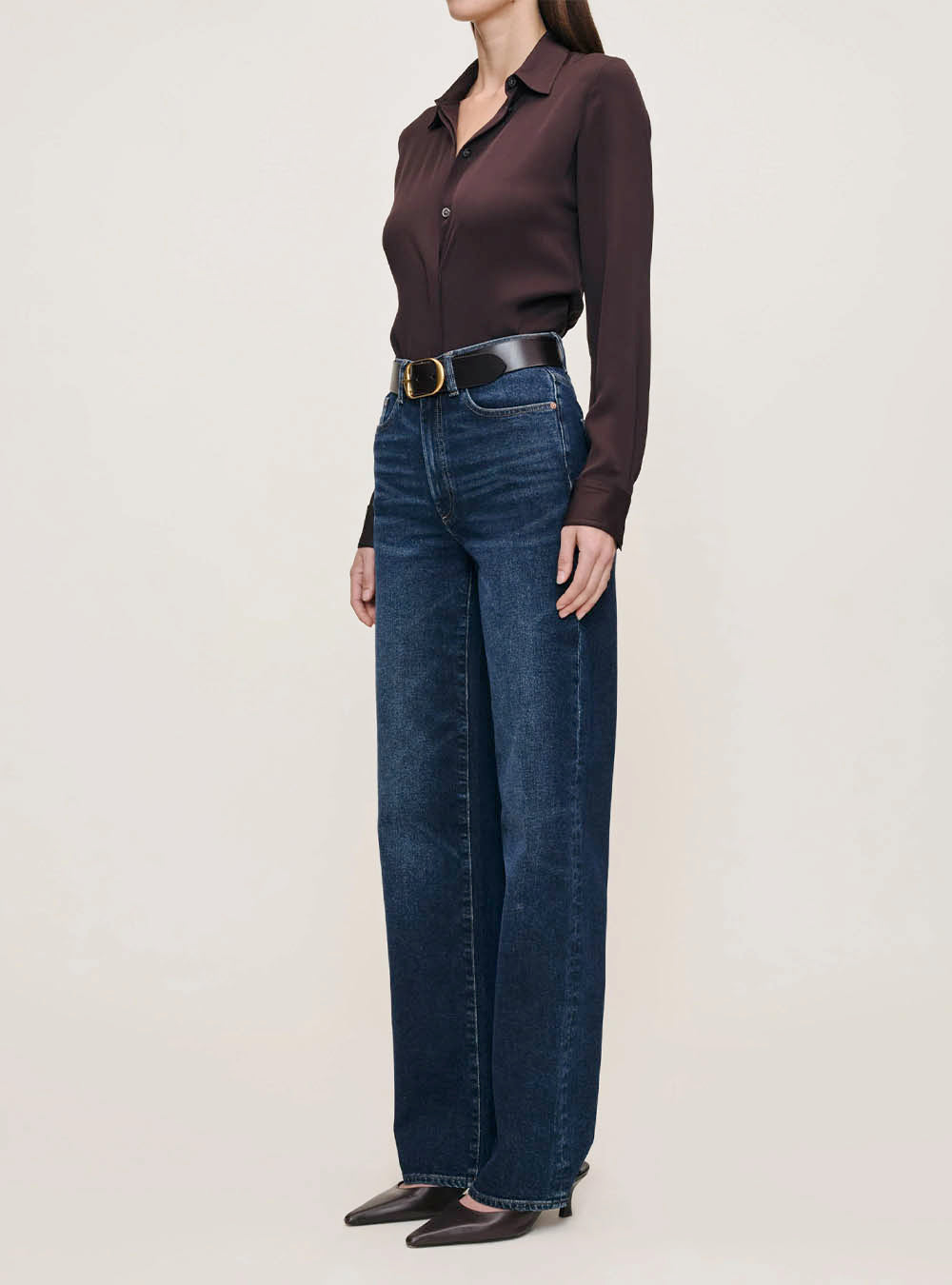 DL 1961 Karmine Refined Wide Leg Jeans