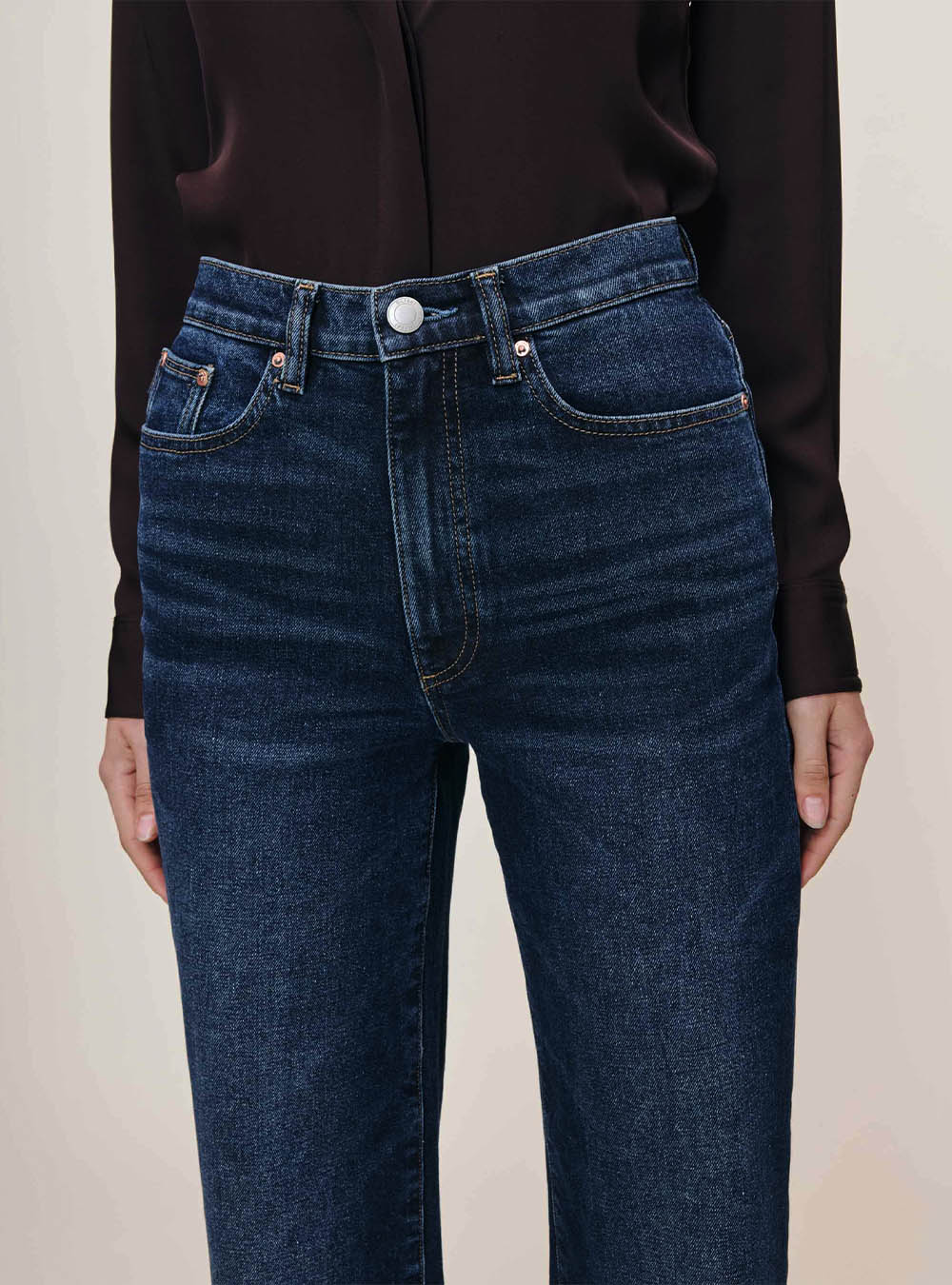 DL 1961 Karmine Refined Wide Leg Jeans