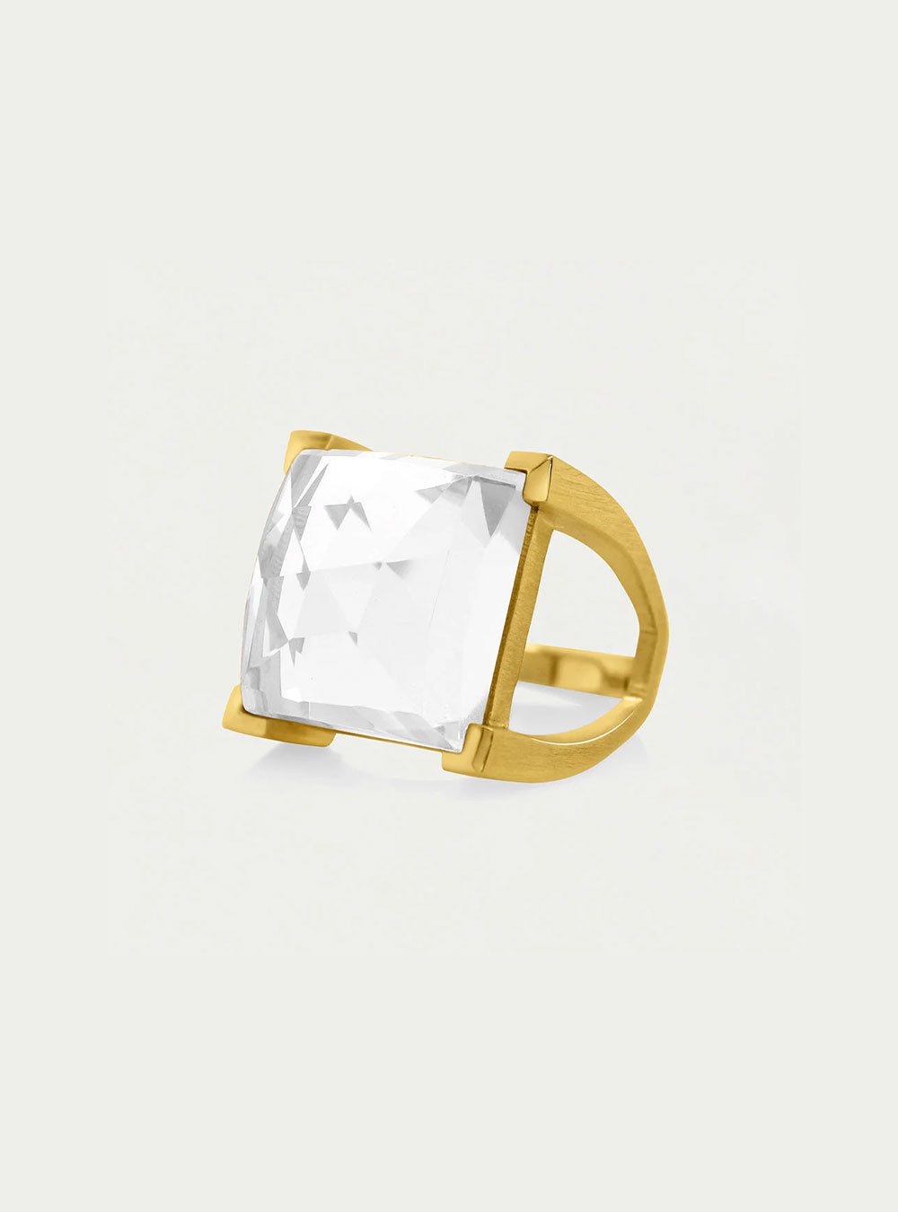 Dean Davidson Crystal Quartz Plaza Ring