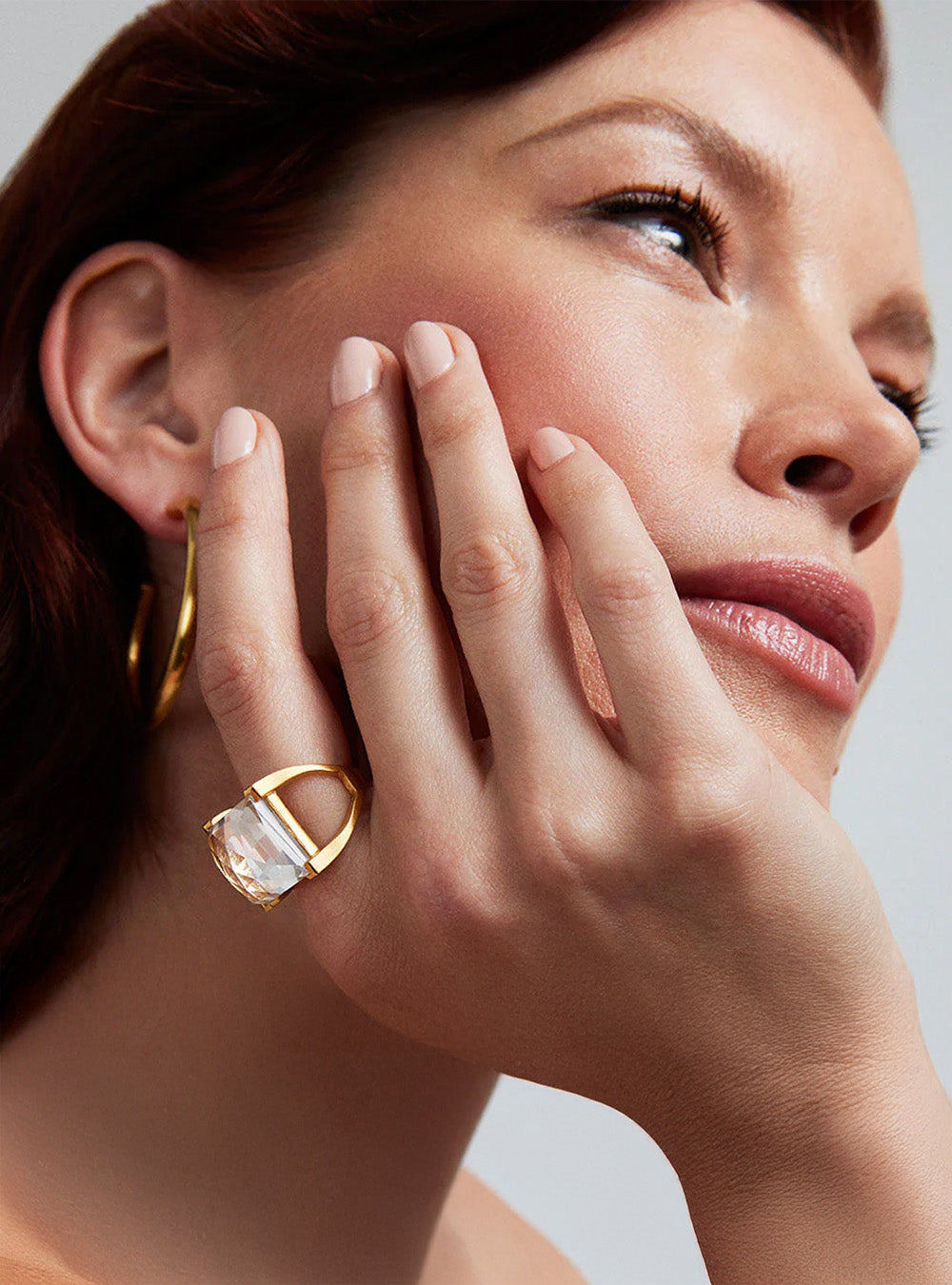 Dean Davidson Crystal Quartz Plaza Ring