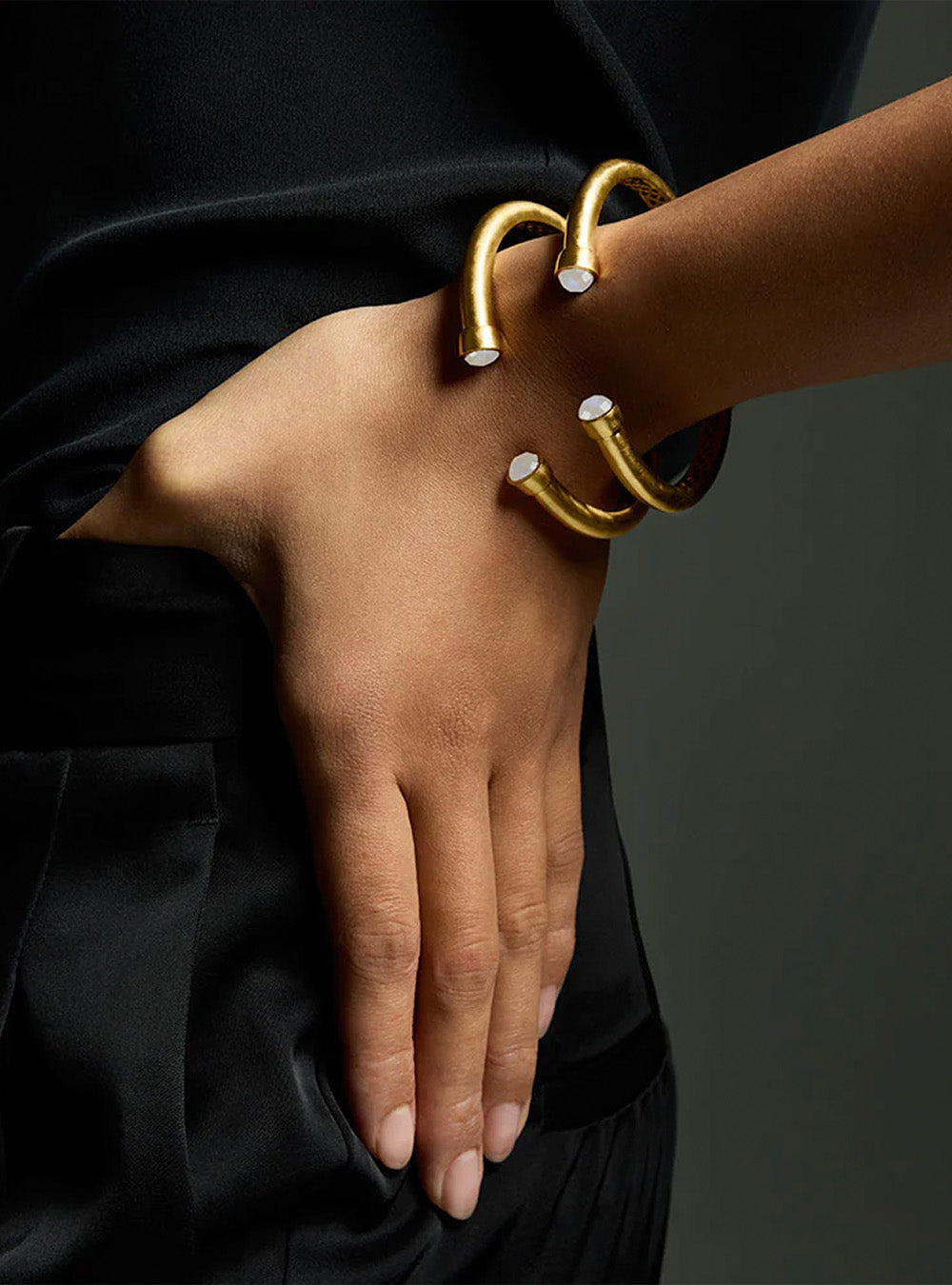 Dean Davidson Knockout Rainbow Moonstone Cuff