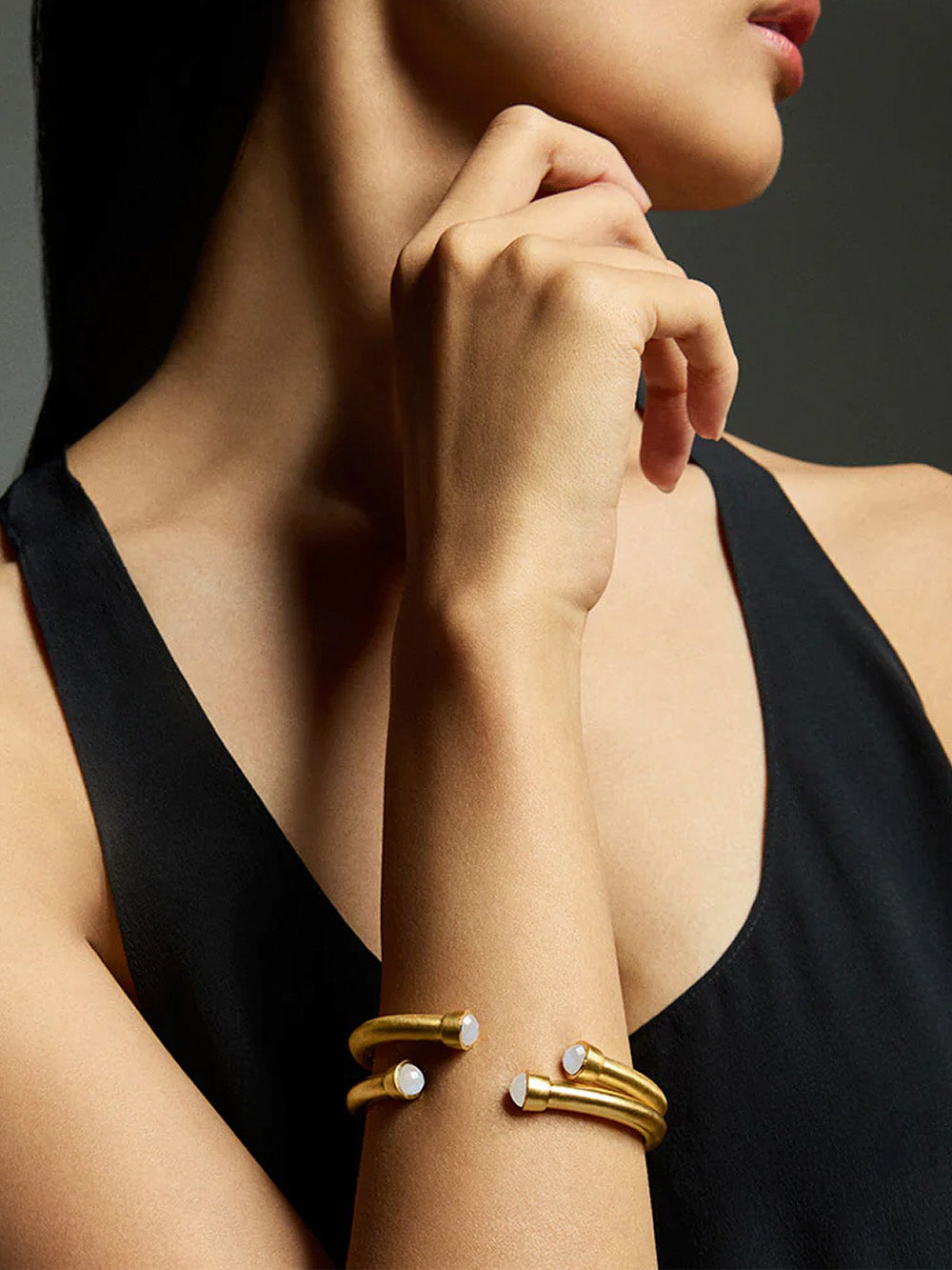 Dean Davidson Knockout Rainbow Moonstone Cuff