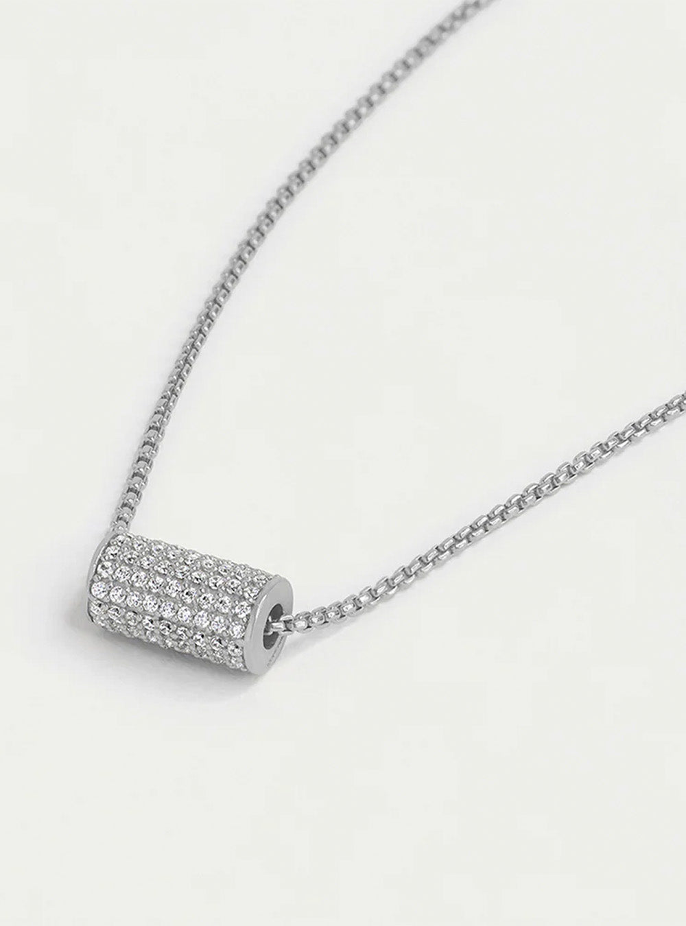 Dean Davidson Petit Pavé Mini Tube Necklace