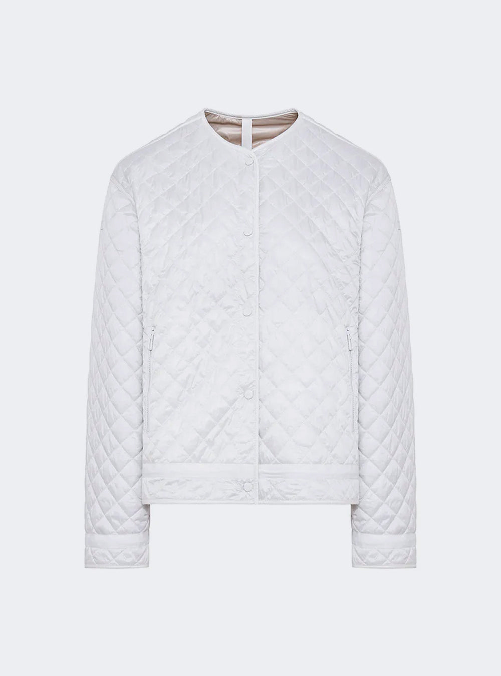 Duno Ginger Reversible Quilted Jacket - White