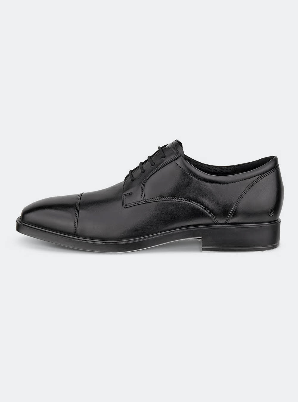 ECCO Metropole Milan Men's Toe-Cap Derby Shoe - Black
