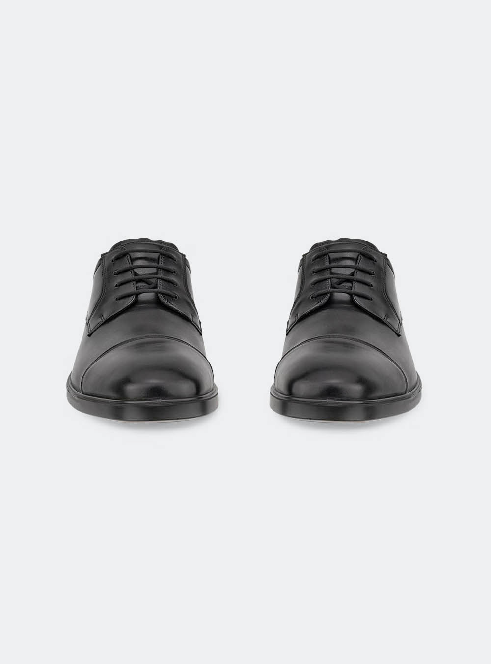 ECCO Metropole Milan Men's Toe-Cap Derby Shoe - Black
