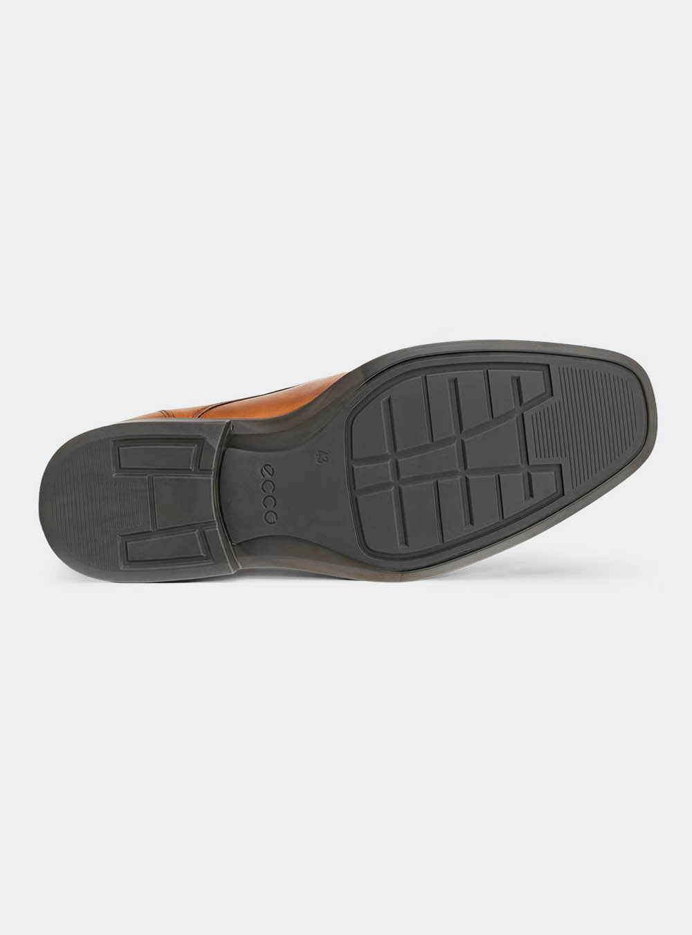 ECCO Metropole Milan Men's Toe-Cap Derby Shoe - Saddle