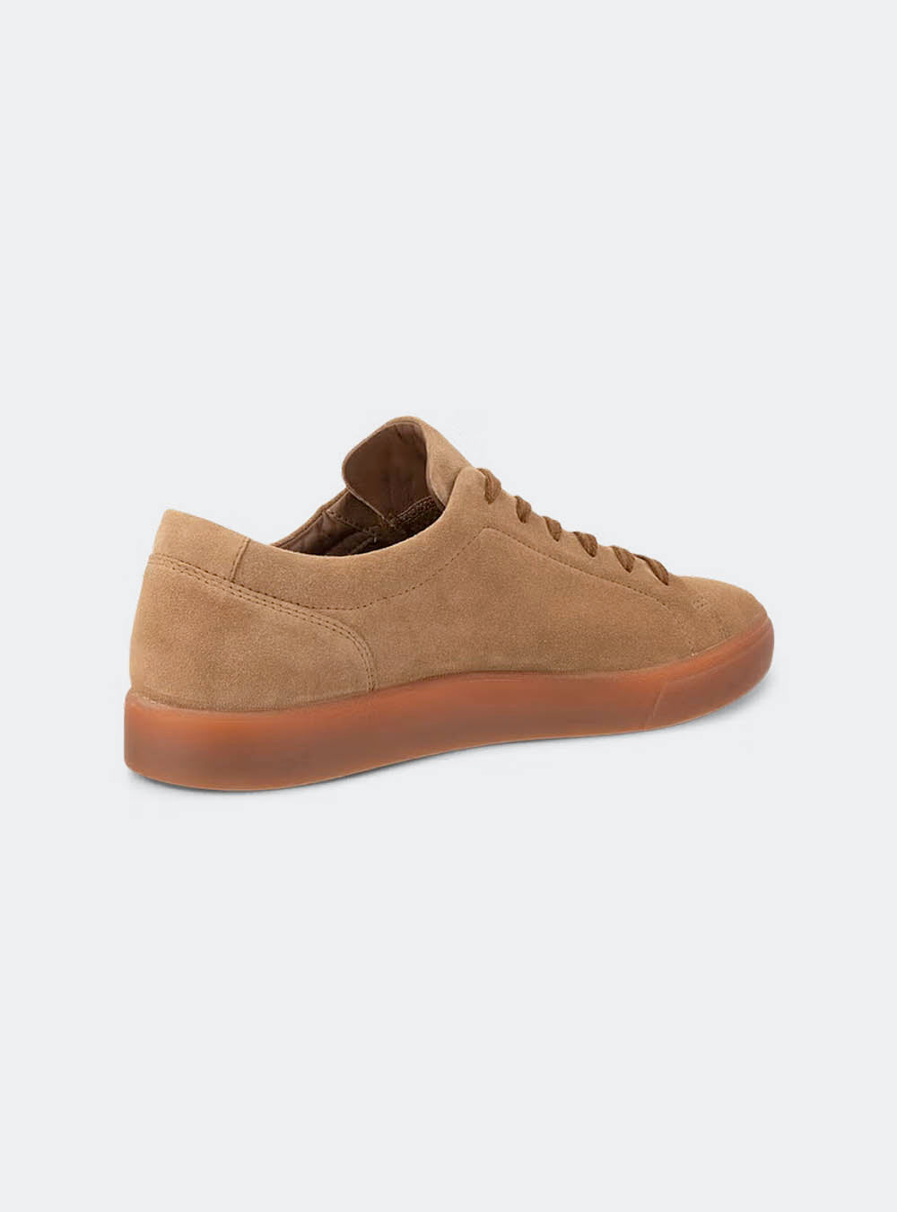 ECCO Soft 10 Men's Suede Sneaker - Camel