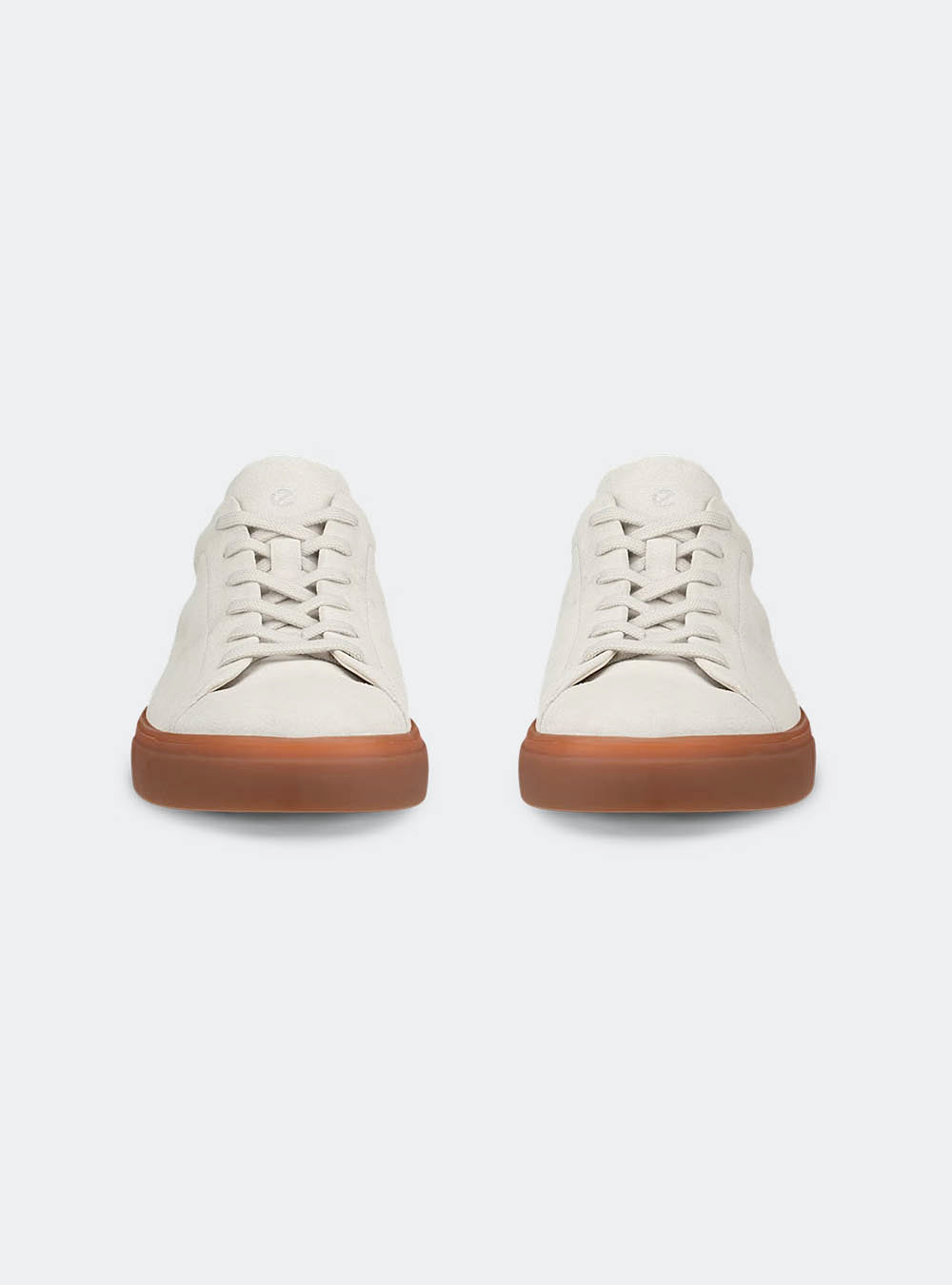 ECCO Soft 10 Men's Suede Sneaker - Gravel
