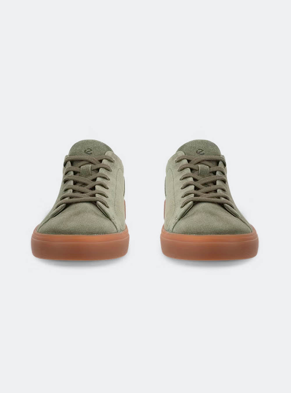 ECCO Soft 10 Men's Suede Sneaker - Tarmac