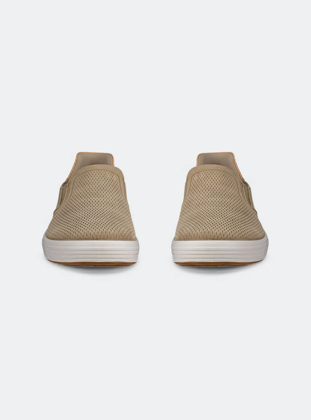 ECCO Soft 7 Men's Nubuck Slip-on - Nutmeg