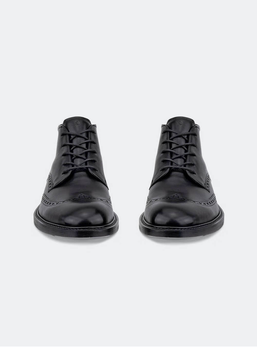 ECCO Metropole Prague Men's Leather Ankle Boot - Black