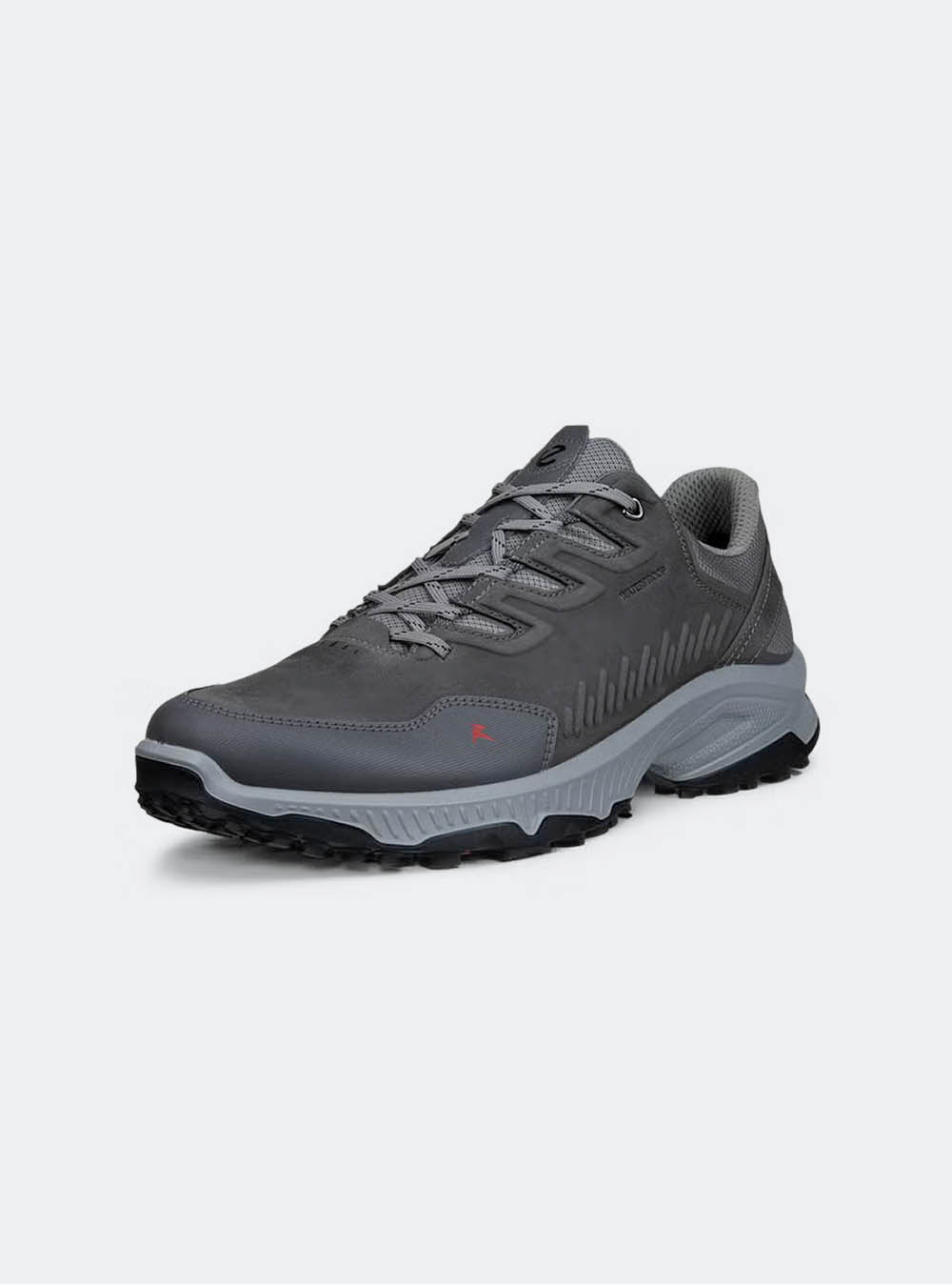 ECCO Receptor Xp Men's Nubuck Outdoor Waterproof Shoe - Magnet