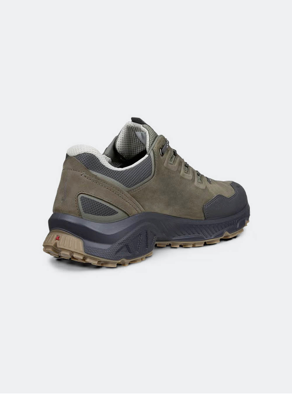 ECCO Receptor Xp Men's Nubuck Outdoor Waterproof Shoe - Smokey Olive