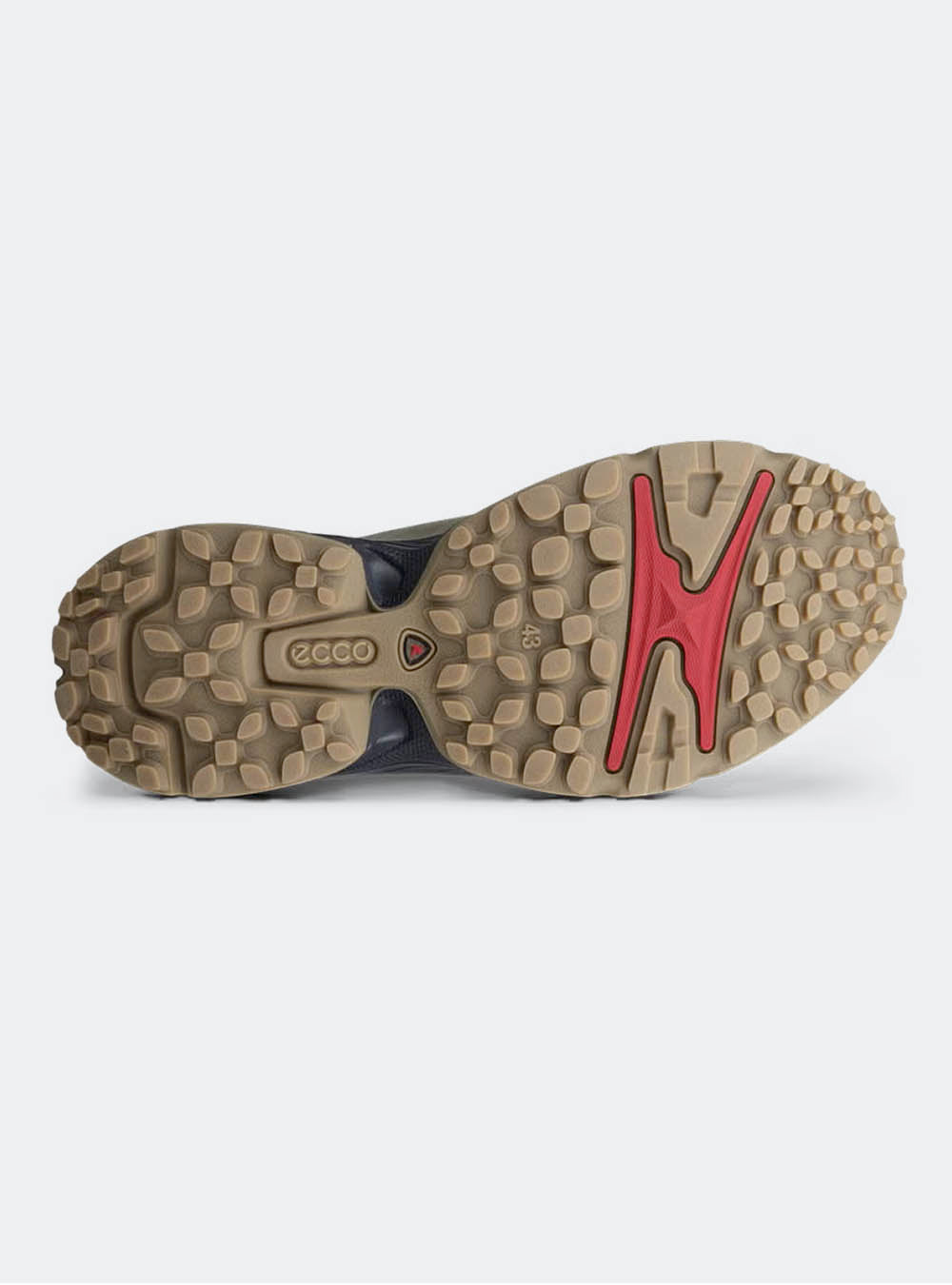 ECCO Receptor Xp Men's Nubuck Outdoor Waterproof Shoe - Smokey Olive