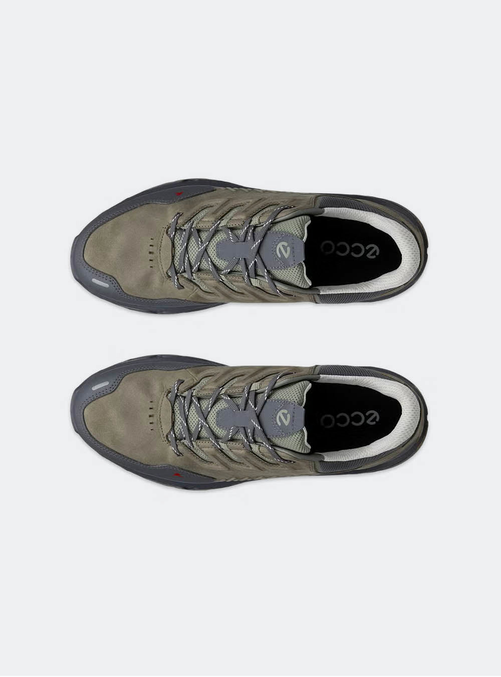 ECCO Receptor Xp Men's Nubuck Outdoor Waterproof Shoe - Smokey Olive