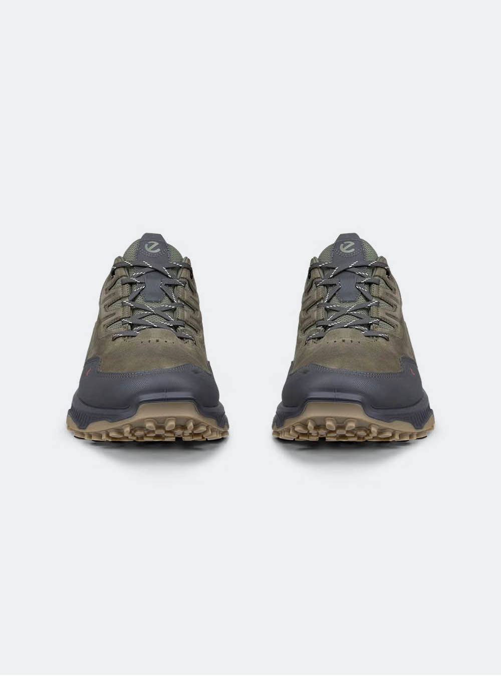ECCO Receptor Xp Men's Nubuck Outdoor Waterproof Shoe - Smokey Olive