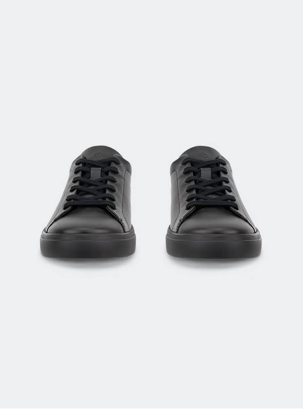 ECCO Soft 10 Men's Leather Sneaker - Black