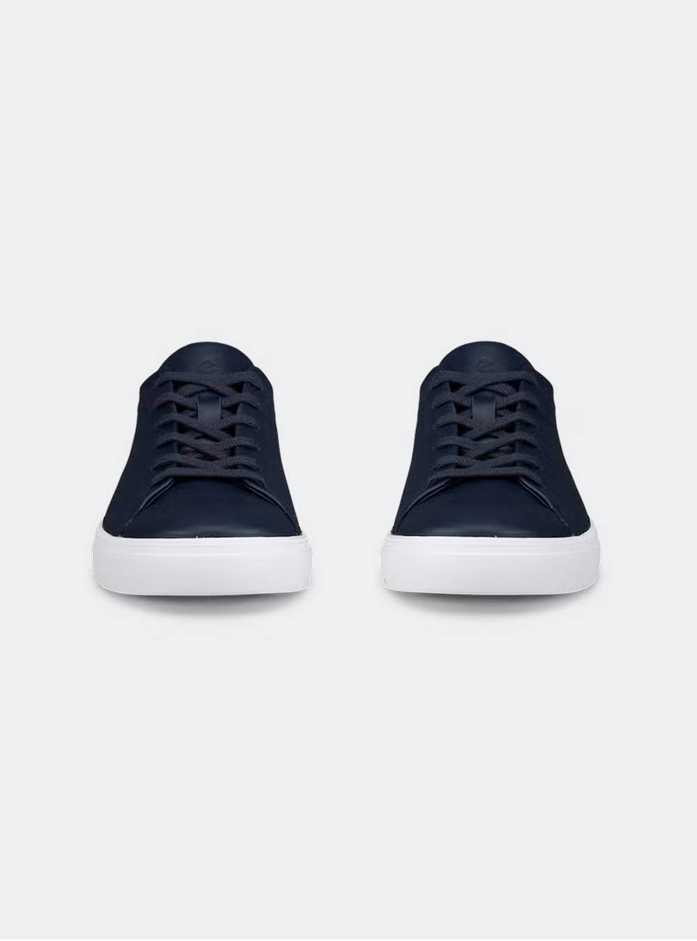 ECCO Soft 10 Men's Leather Sneaker - Navy