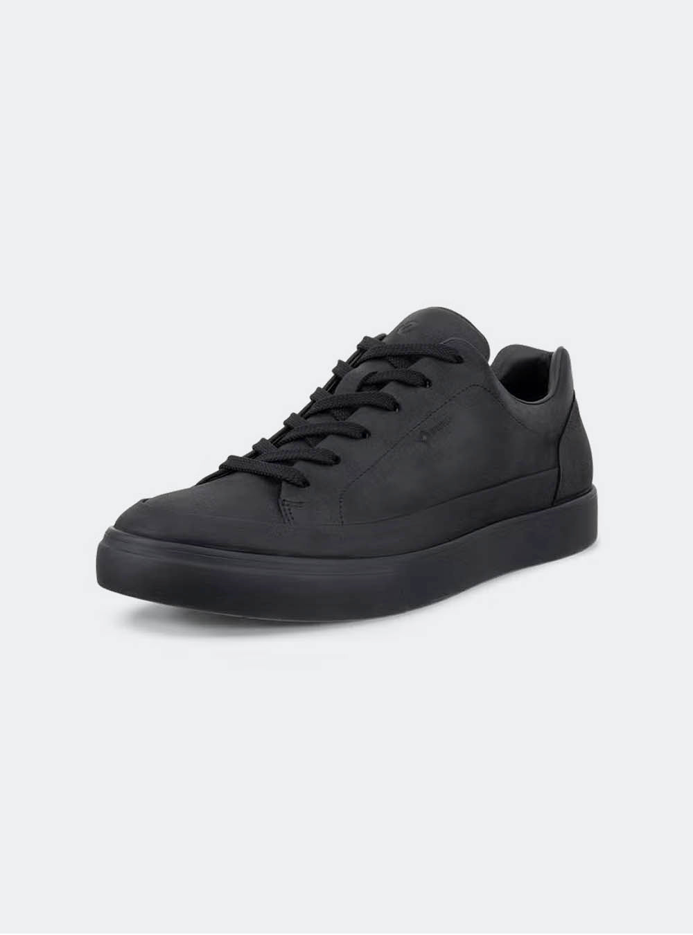 ECCO Soft 10 Men's Nubuck Gore-Tex Sneaker - Black