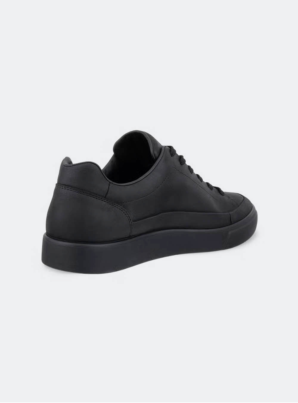 ECCO Soft 10 Men's Nubuck Gore-Tex Sneaker - Black