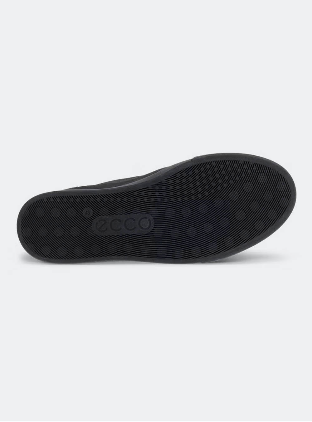 ECCO Soft 10 Men's Nubuck Gore-Tex Sneaker - Black