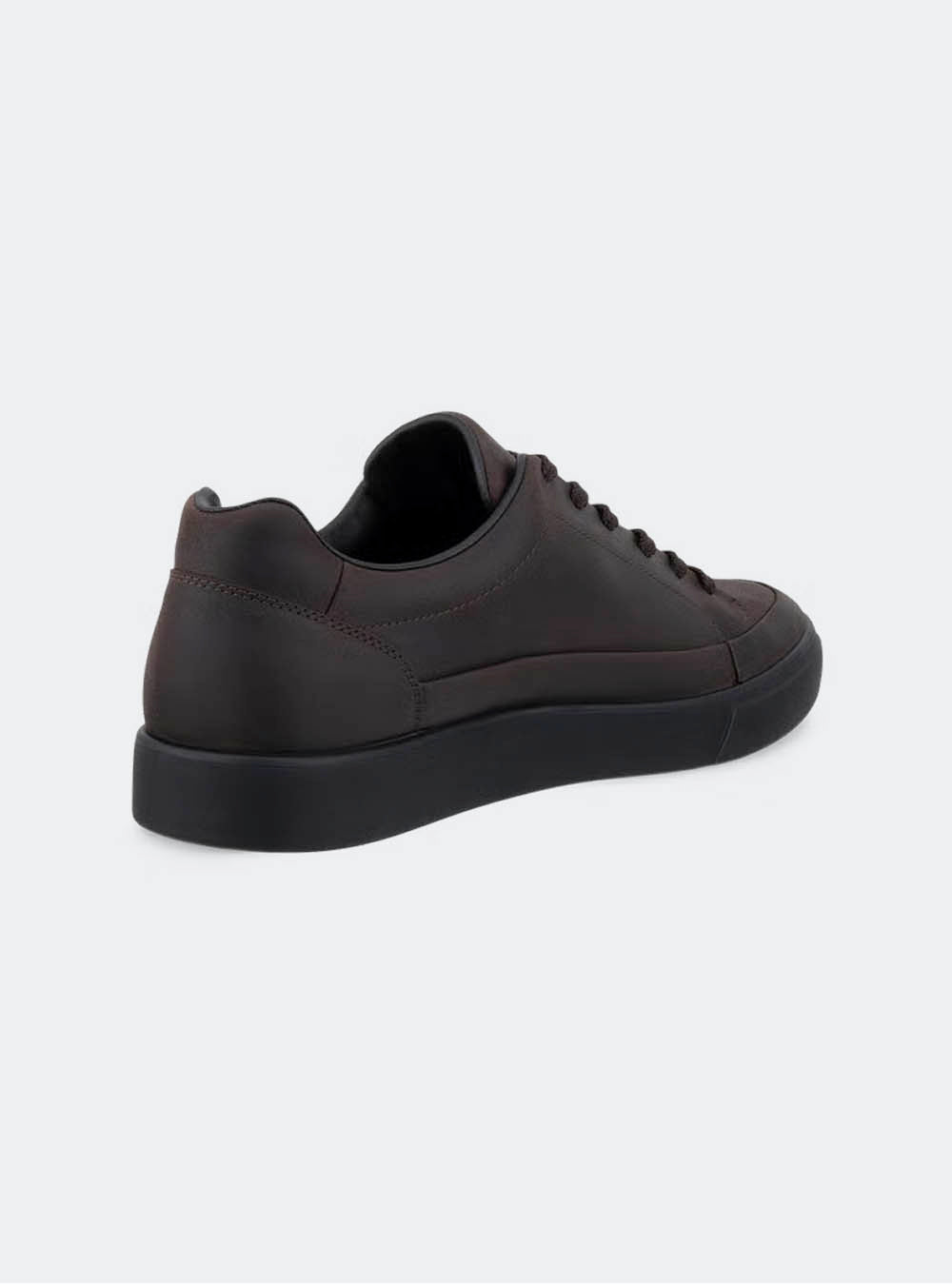 ECCO Soft 10 Men's Nubuck Gore-Tex Sneaker - Mocha