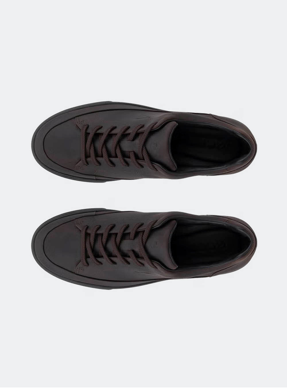 ECCO Soft 10 Men's Nubuck Gore-Tex Sneaker - Mocha