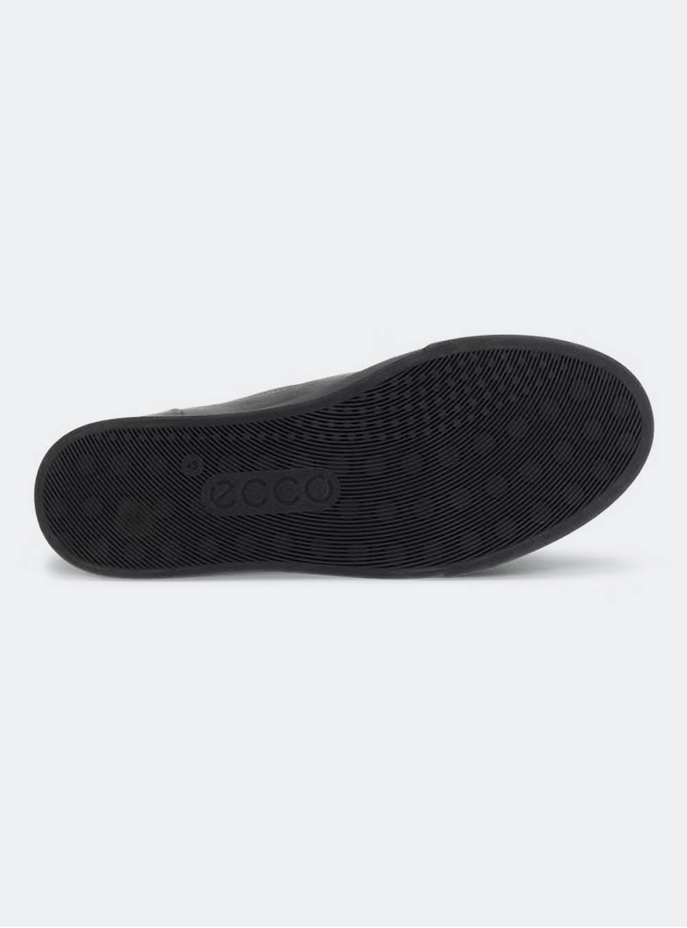 ECCO Soft 10 Men's Nubuck Sneaker - Steel