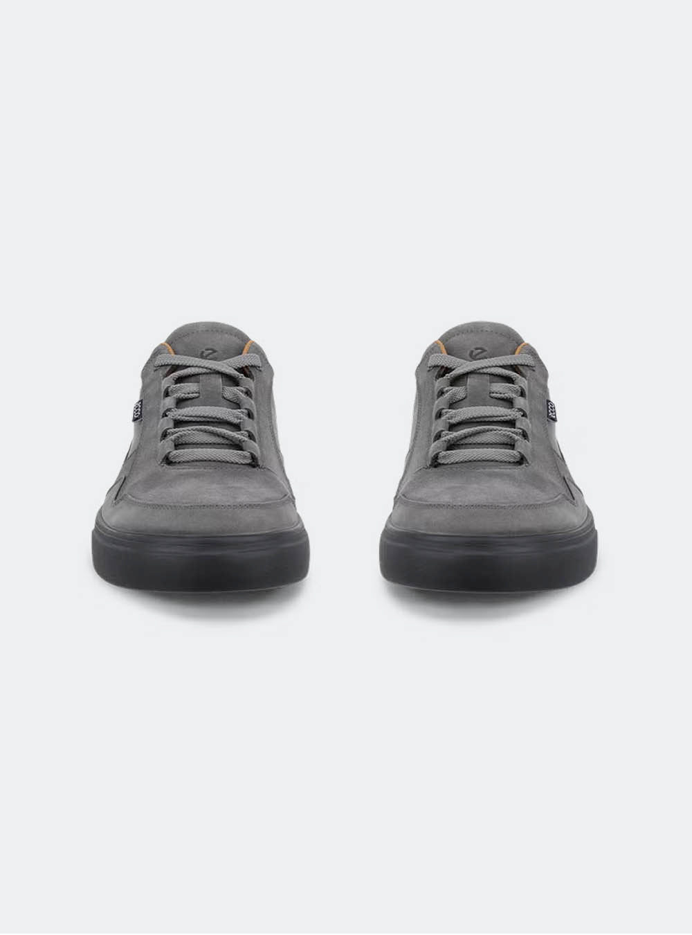 ECCO Soft 10 Men's Nubuck Sneaker - Steel