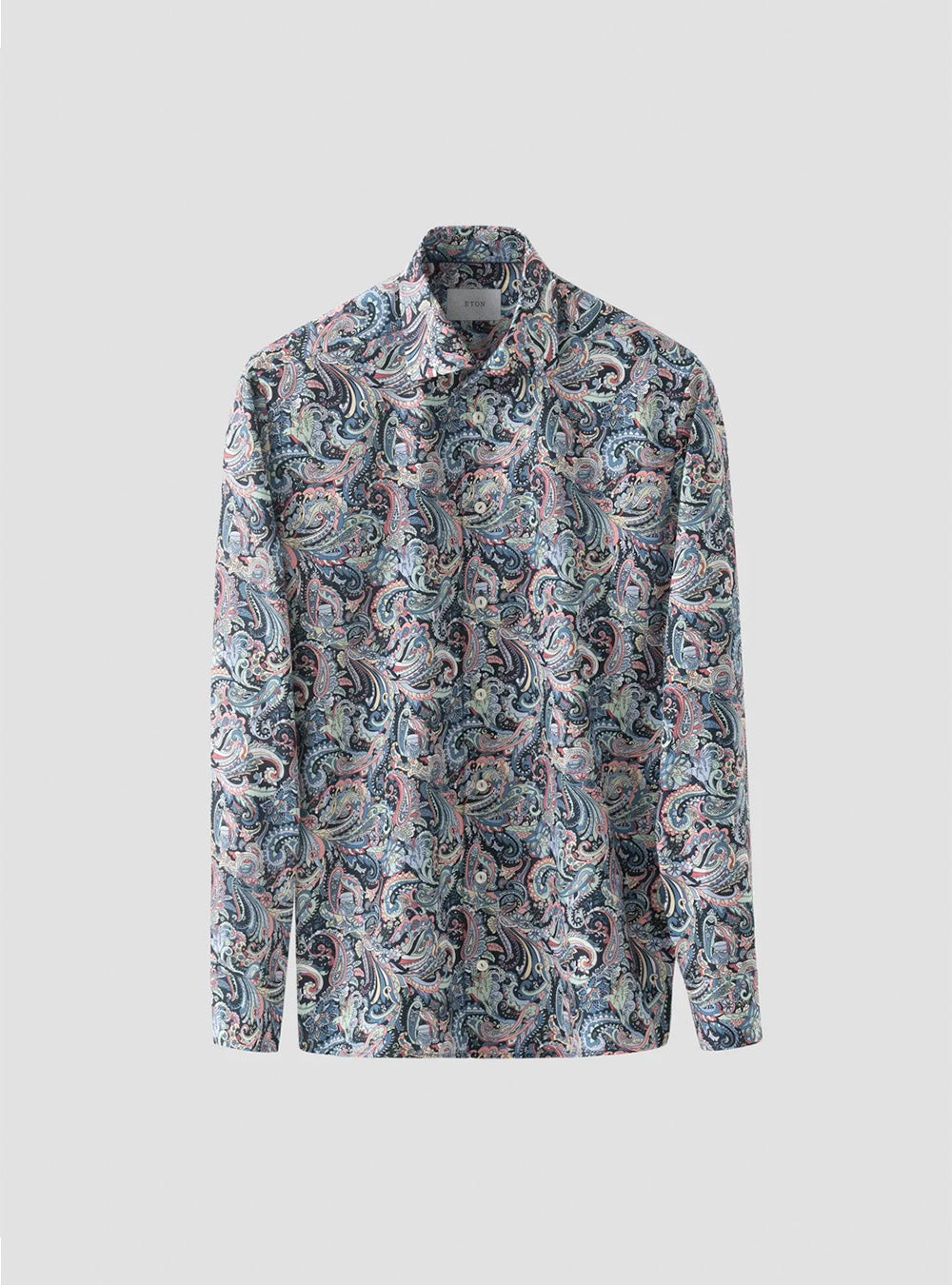 Eton Multi-Coloured Paisley Signature Twill Shirt