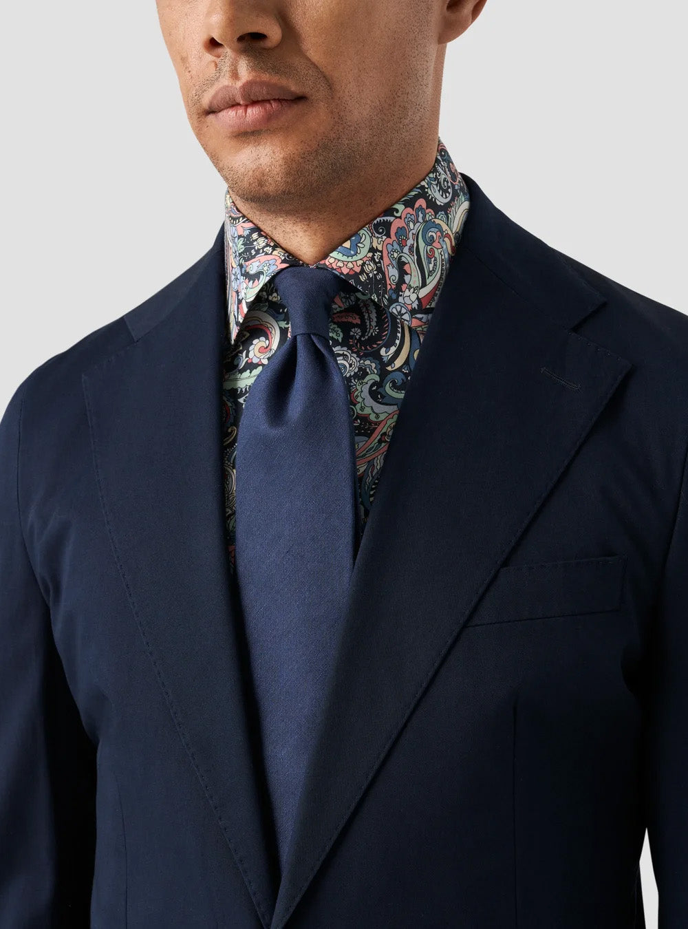 Eton Multi-Coloured Paisley Signature Twill Shirt
