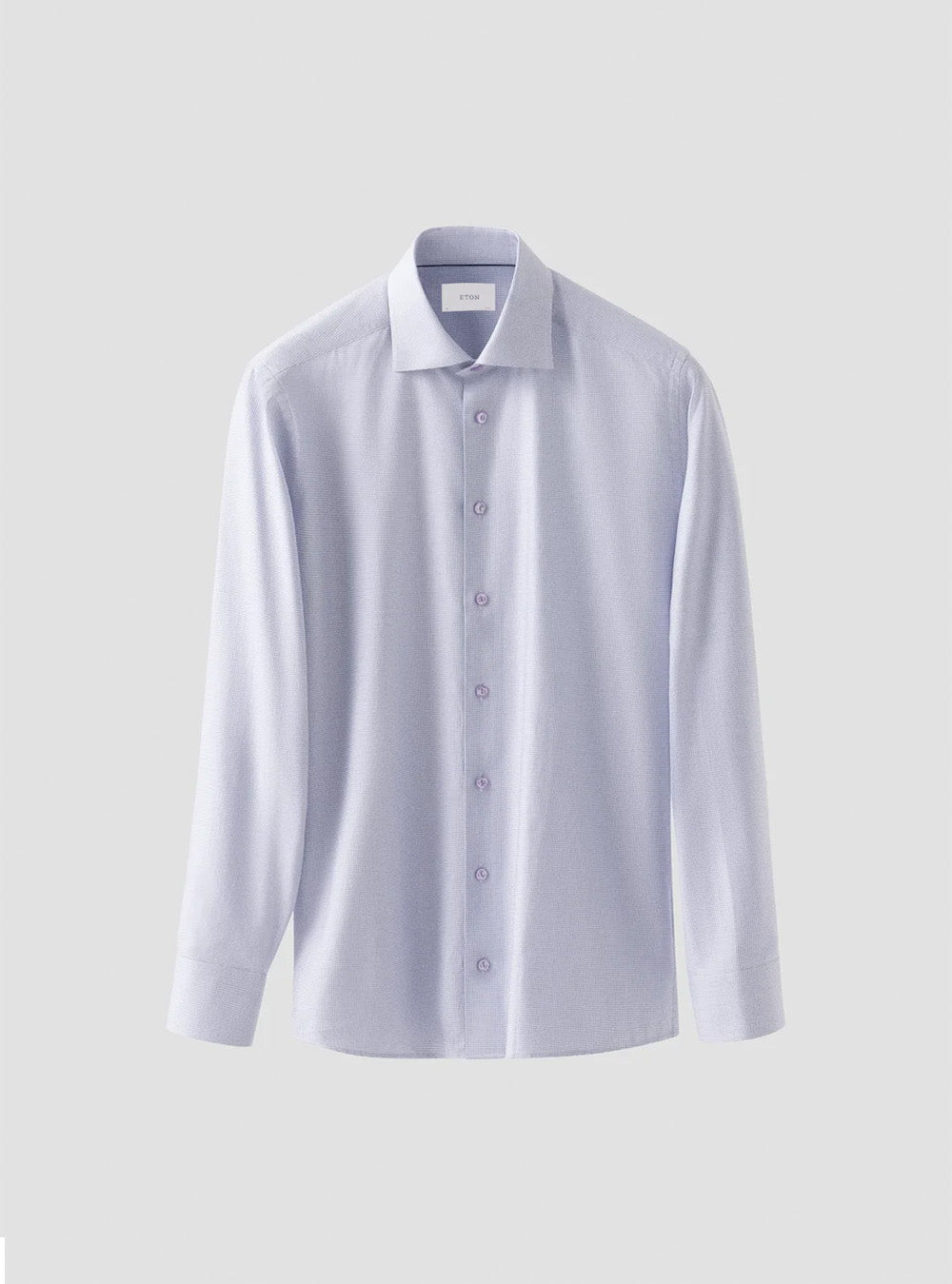 Eton Pink Semi Solid Dobby Shirt