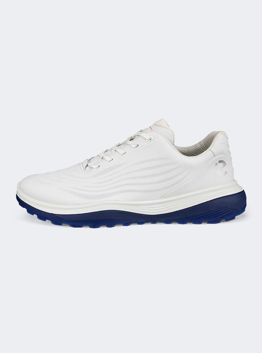 ECCO Golf LT1 Men's Leather Waterproof Golf Shoe - White