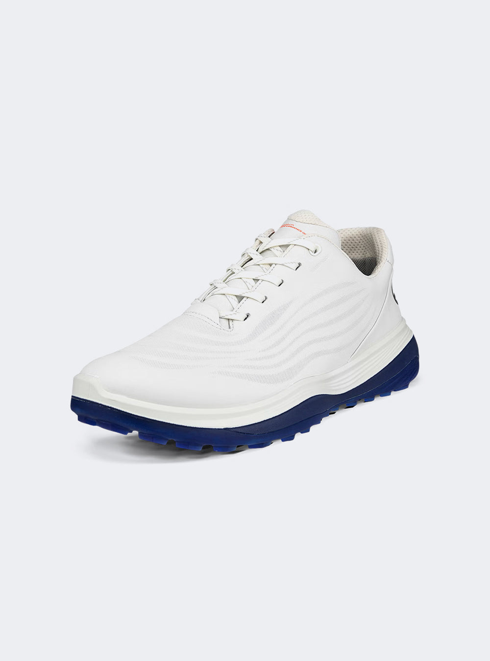 ECCO Golf LT1 Men's Leather Waterproof Golf Shoe - White