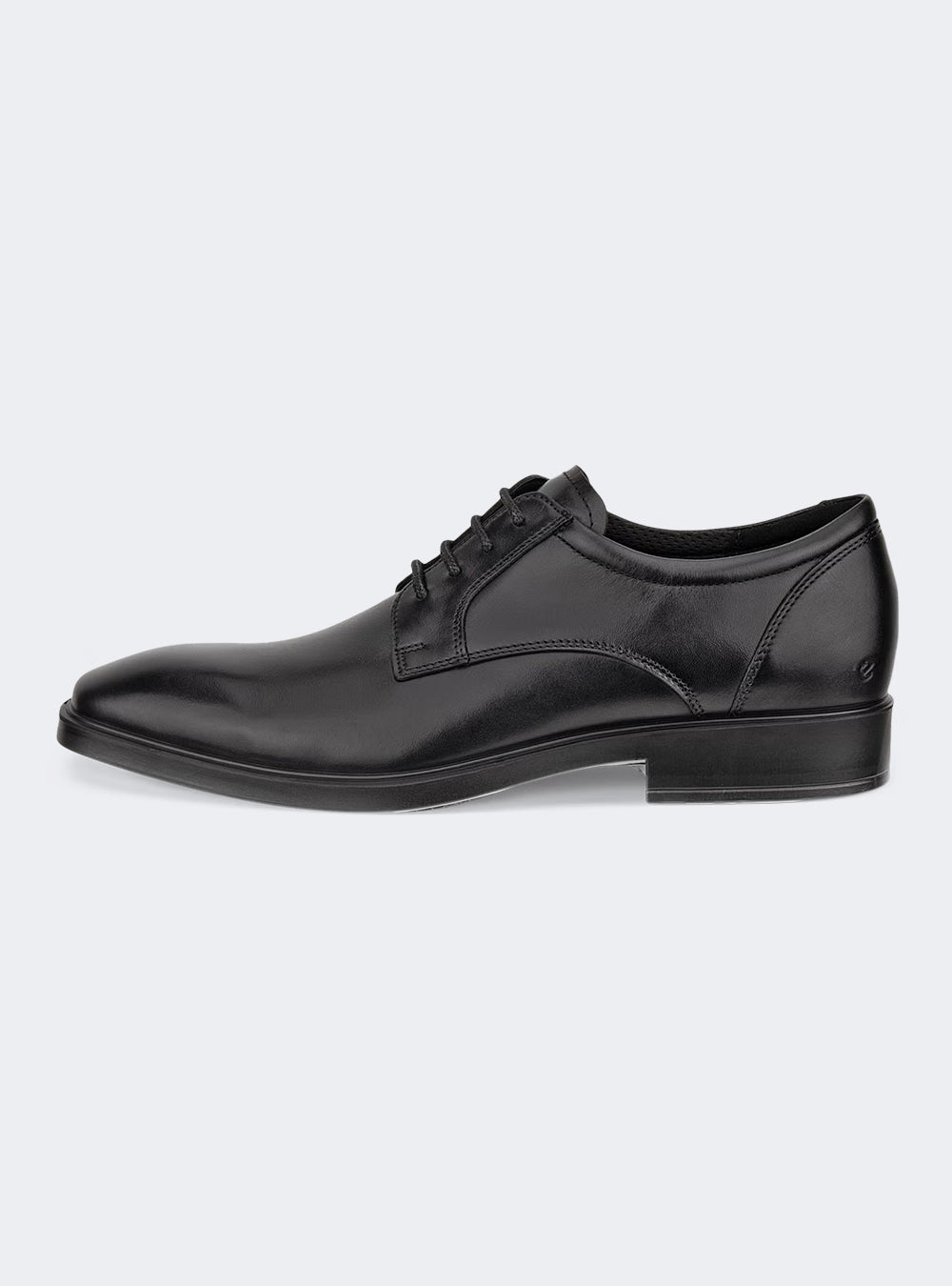 ECCO Metropole Milan Men's Leather Derby Shoe - Black