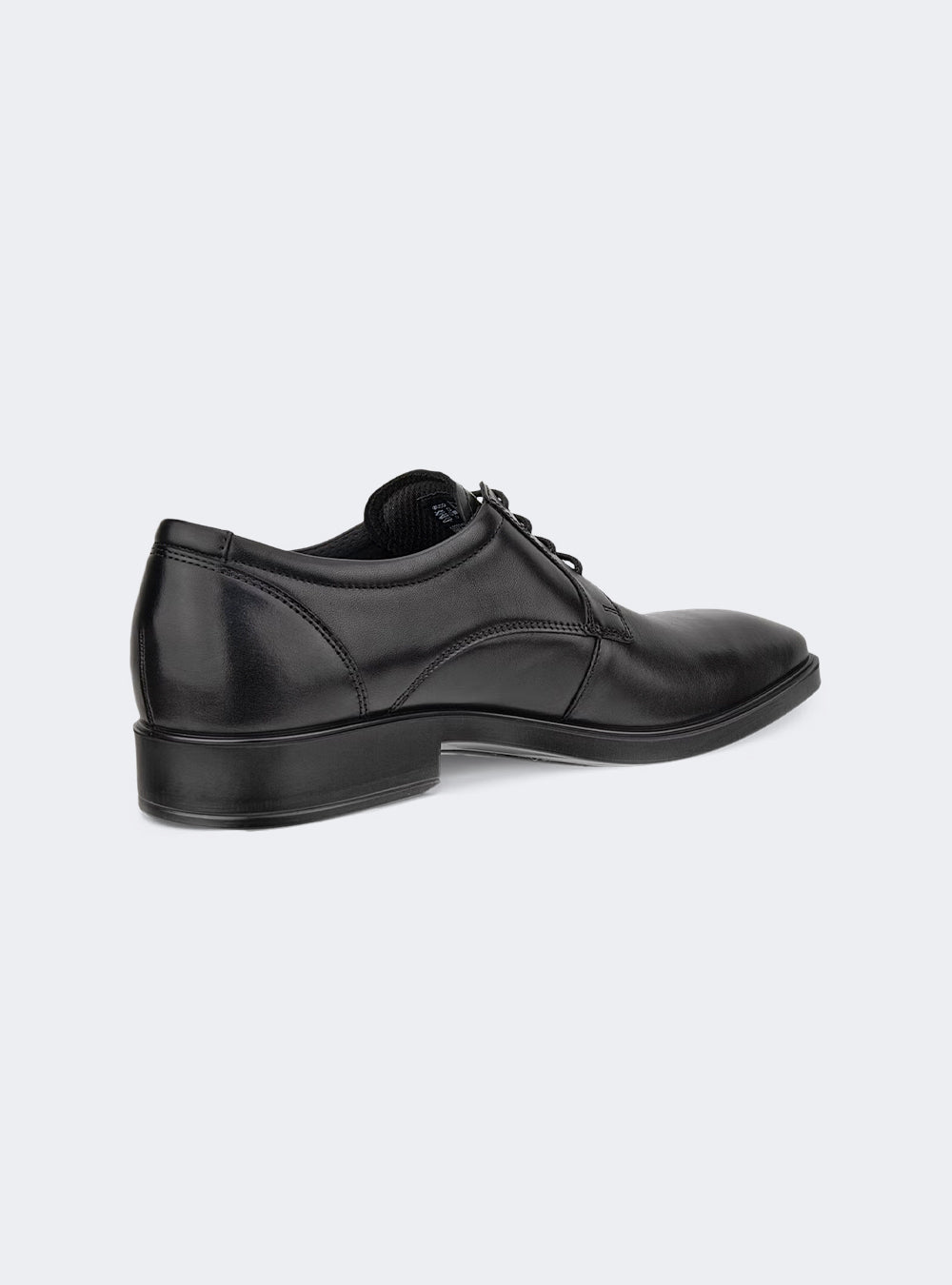ECCO Metropole Milan Men's Leather Derby Shoe - Black