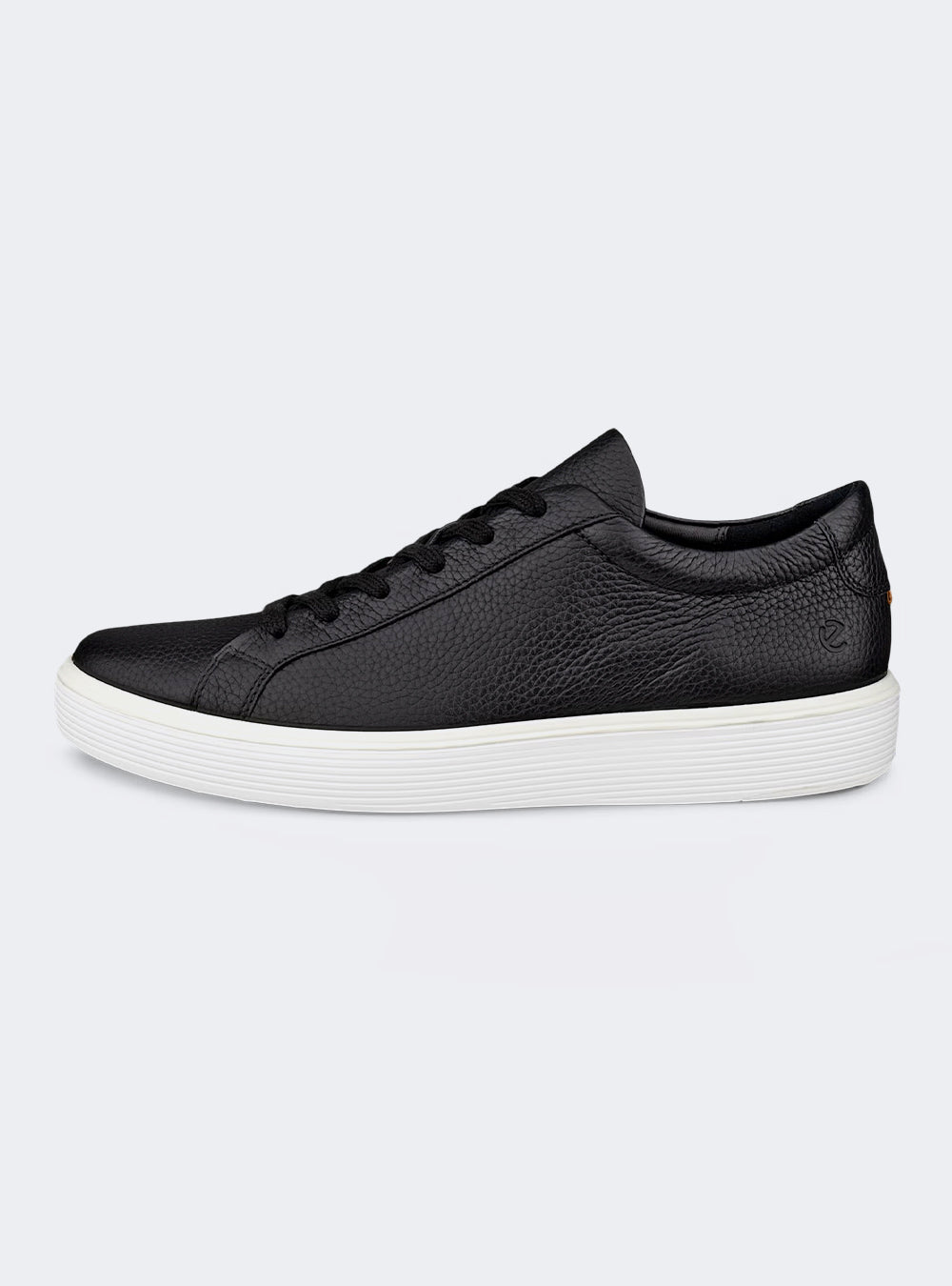 ECCO Soft 60 Men's Leather Sneaker - Black