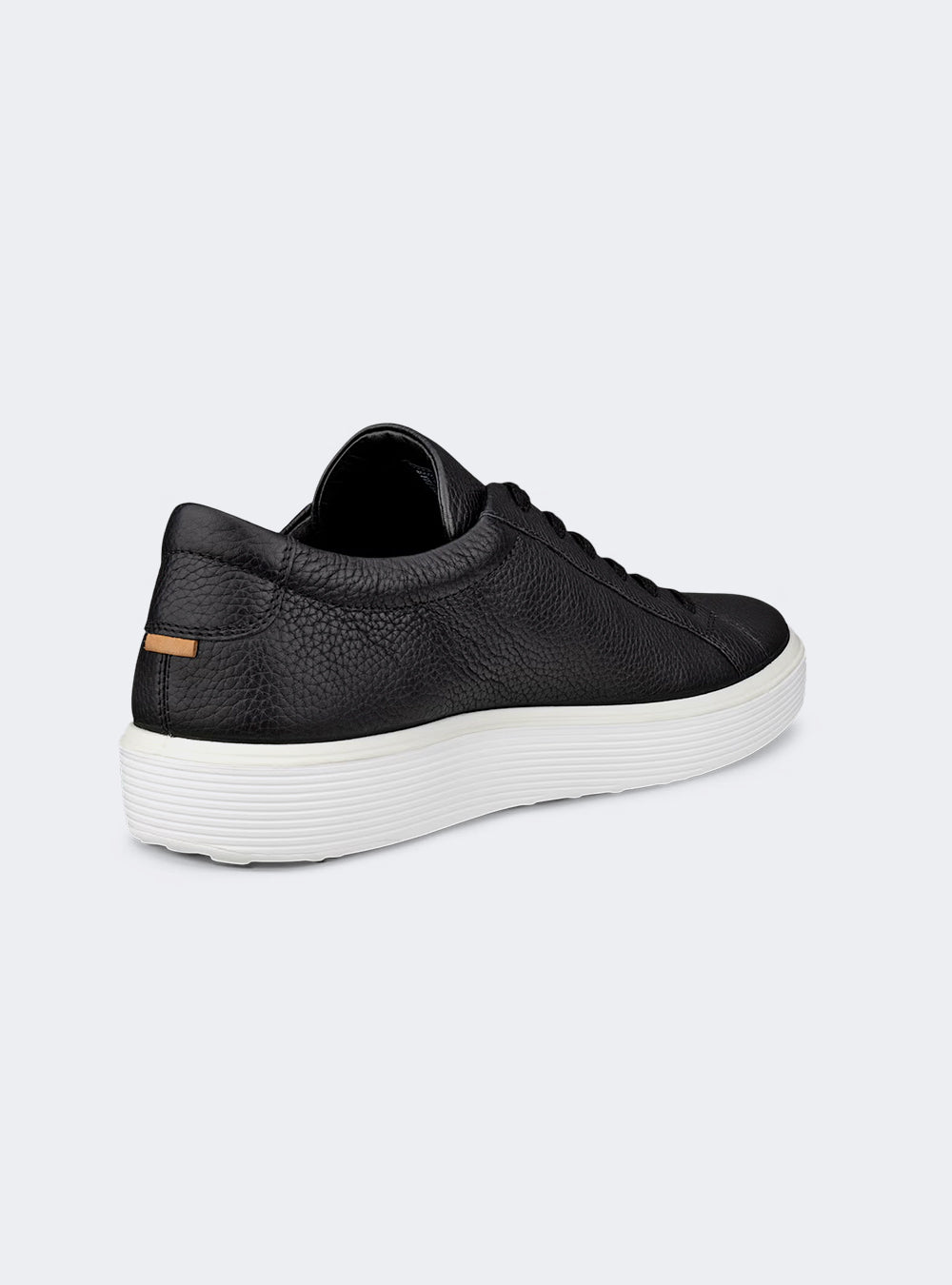 ECCO Soft 60 Men's Leather Sneaker - Black